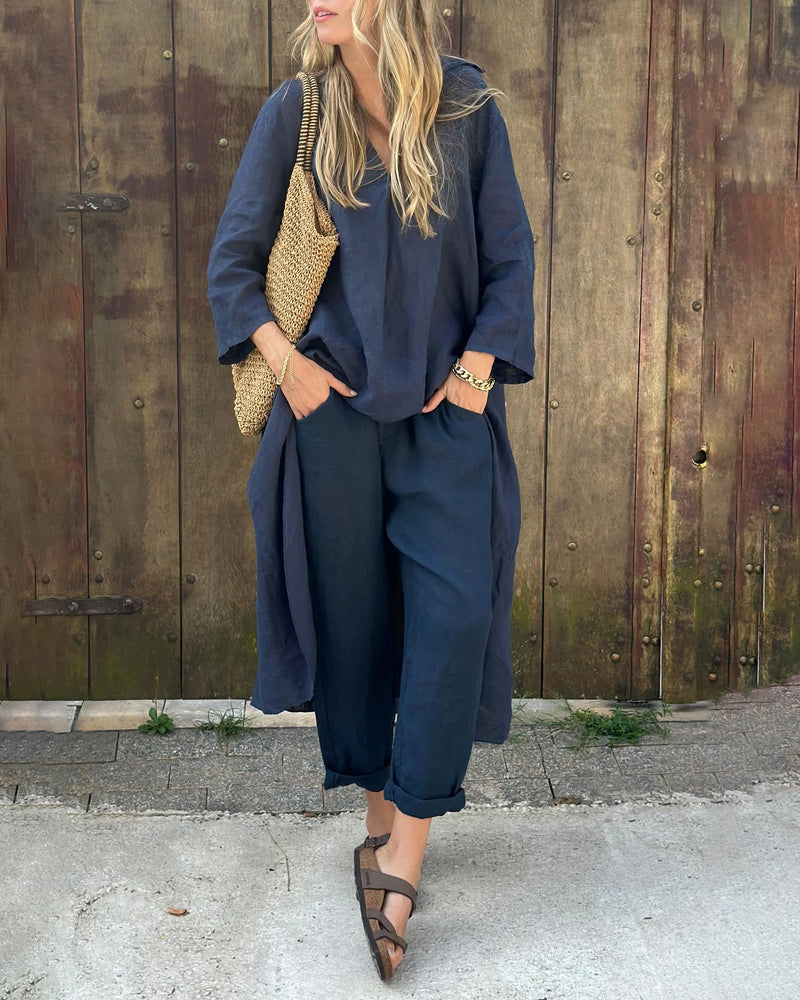 Vaelora - Elegante Drapé Set