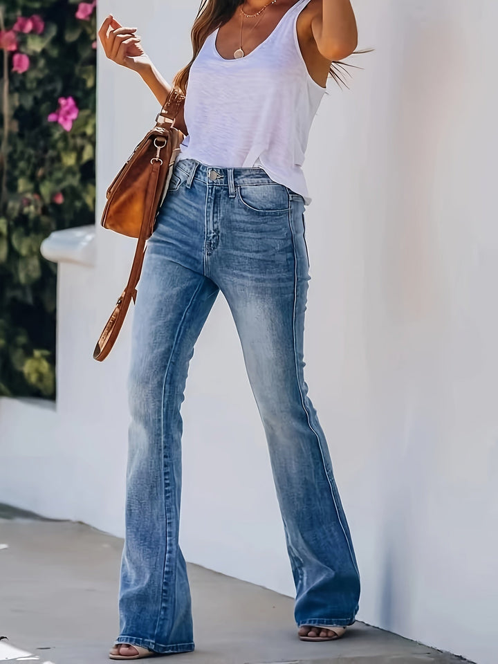 Naomi | Classic Mid-Rise Flare Jeans