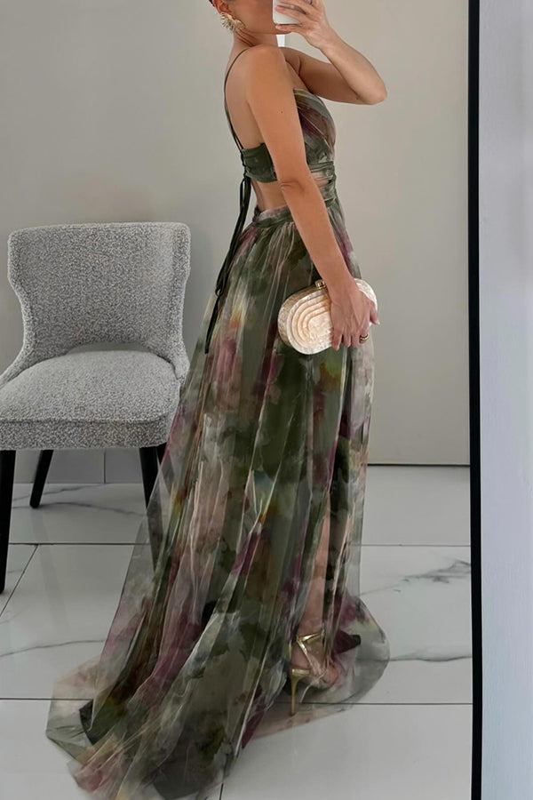 Ruth | Magical maxi dress with floral print
