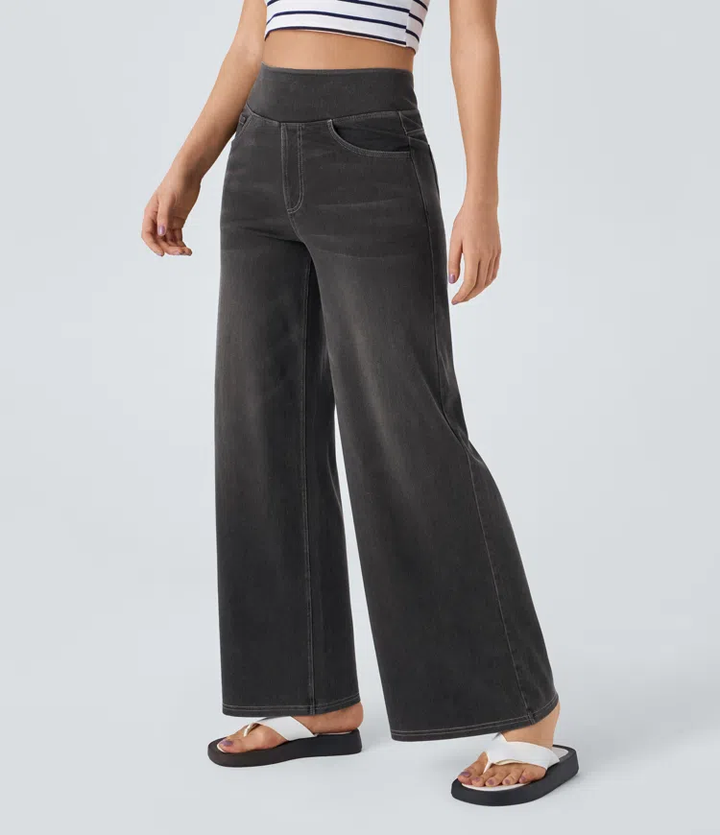 Harper | Relaxed Fit Wide-Leg Jeans