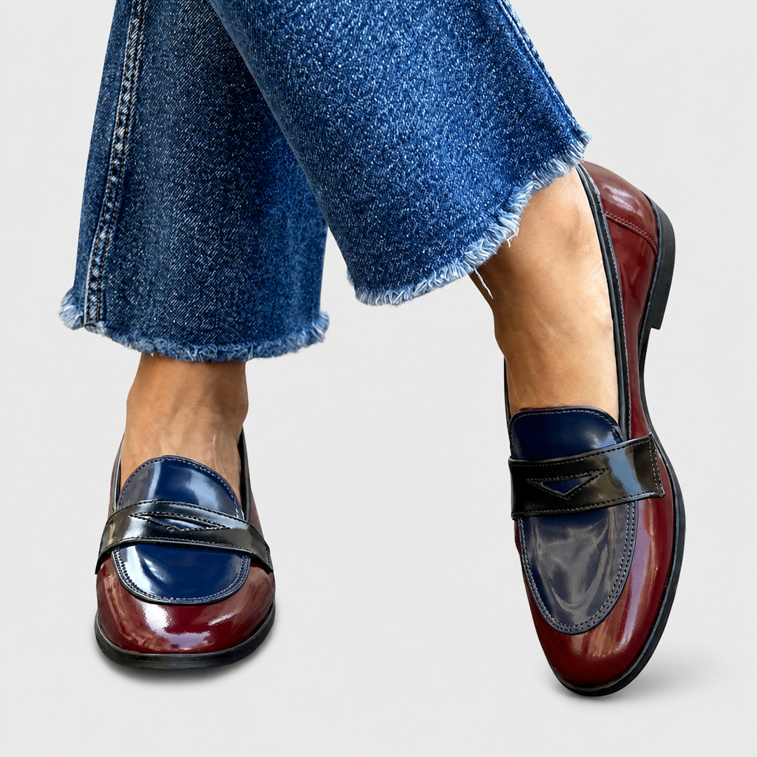 Nicole | Contrast loafers