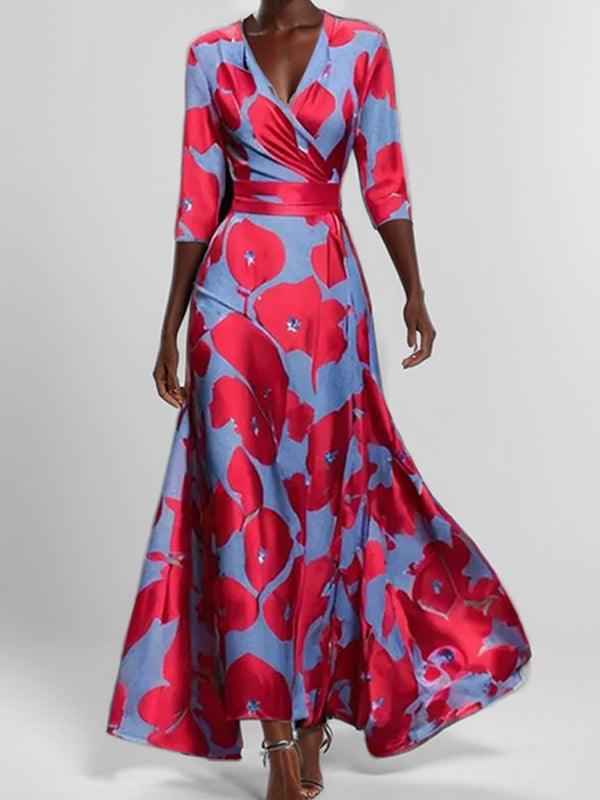 Saskia | Elegants set maxi midi dress glamor for the coast