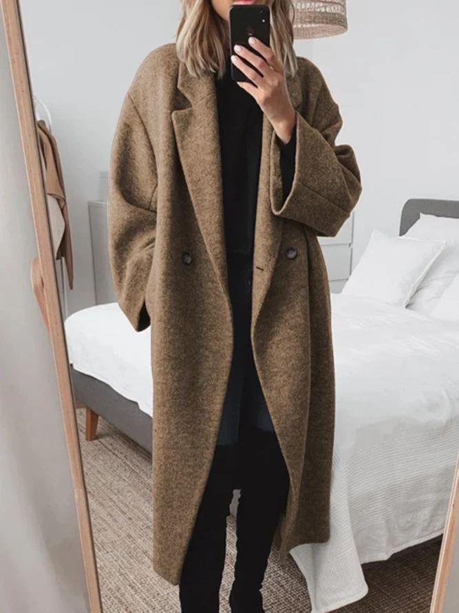Sally | Classic Tailored Overcoat