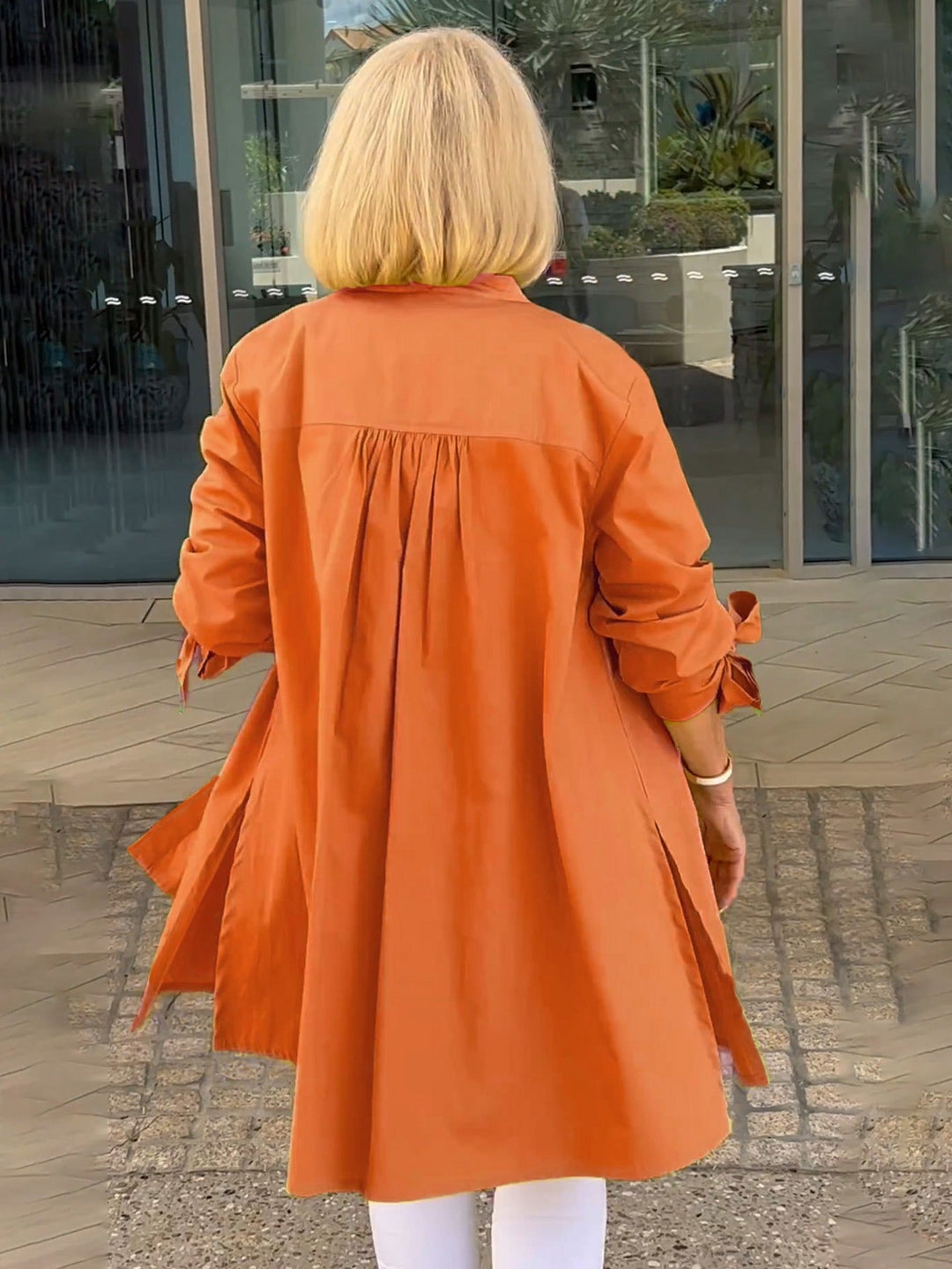 Zoe | Classy Long Shirt Jacket