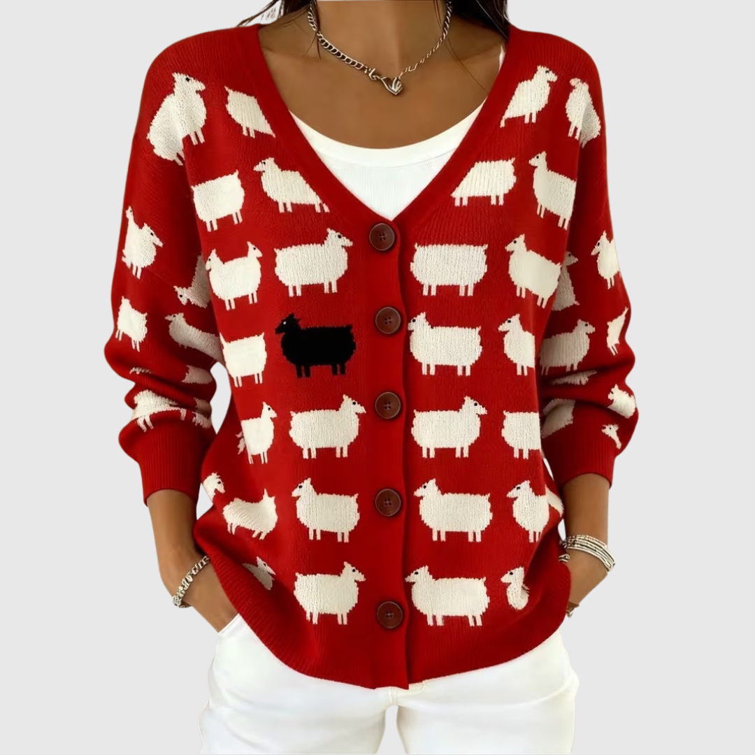 Comfortabele Gebreide Cardigan met Knopen