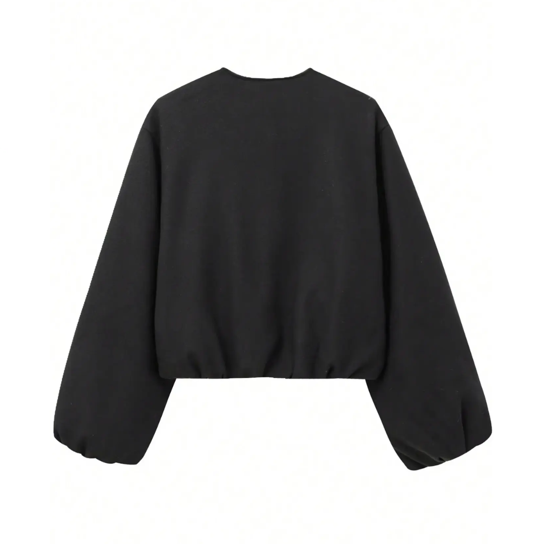 Kiara | Zip-Up Cropped Utility Jacket
