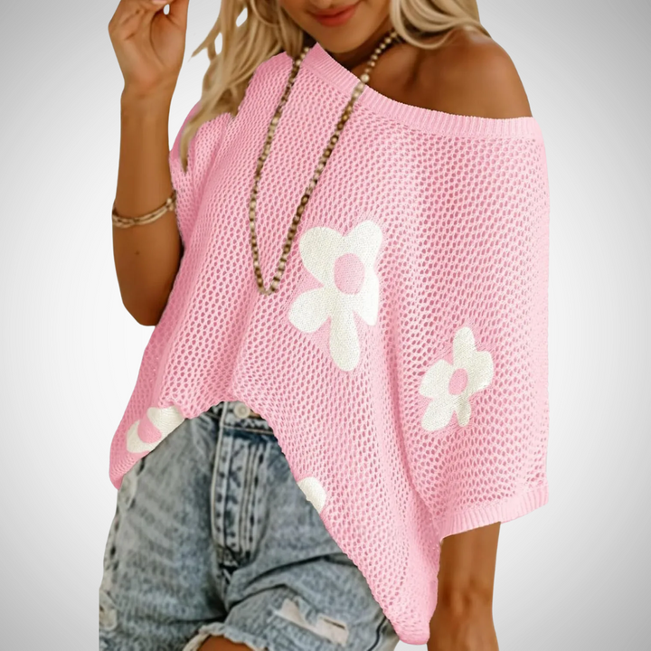 Poppy | Stylish Lightweight Crochet Top