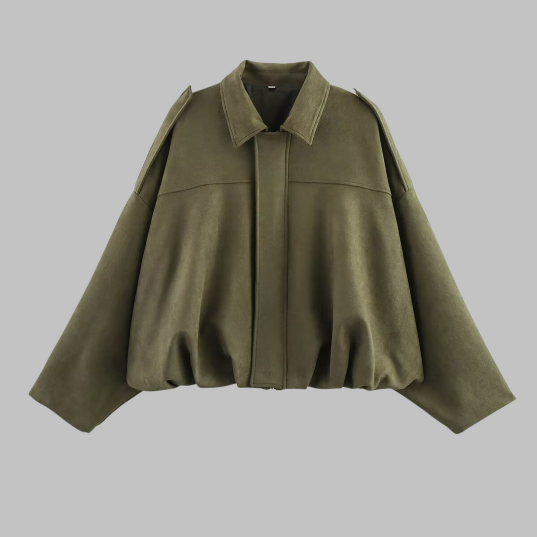 Imogen | Vintage Loose Fit Military Jacket