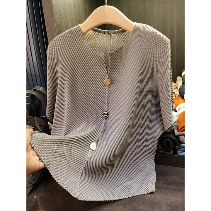 Sienna | Lightweight Round Neck Cardigan Top