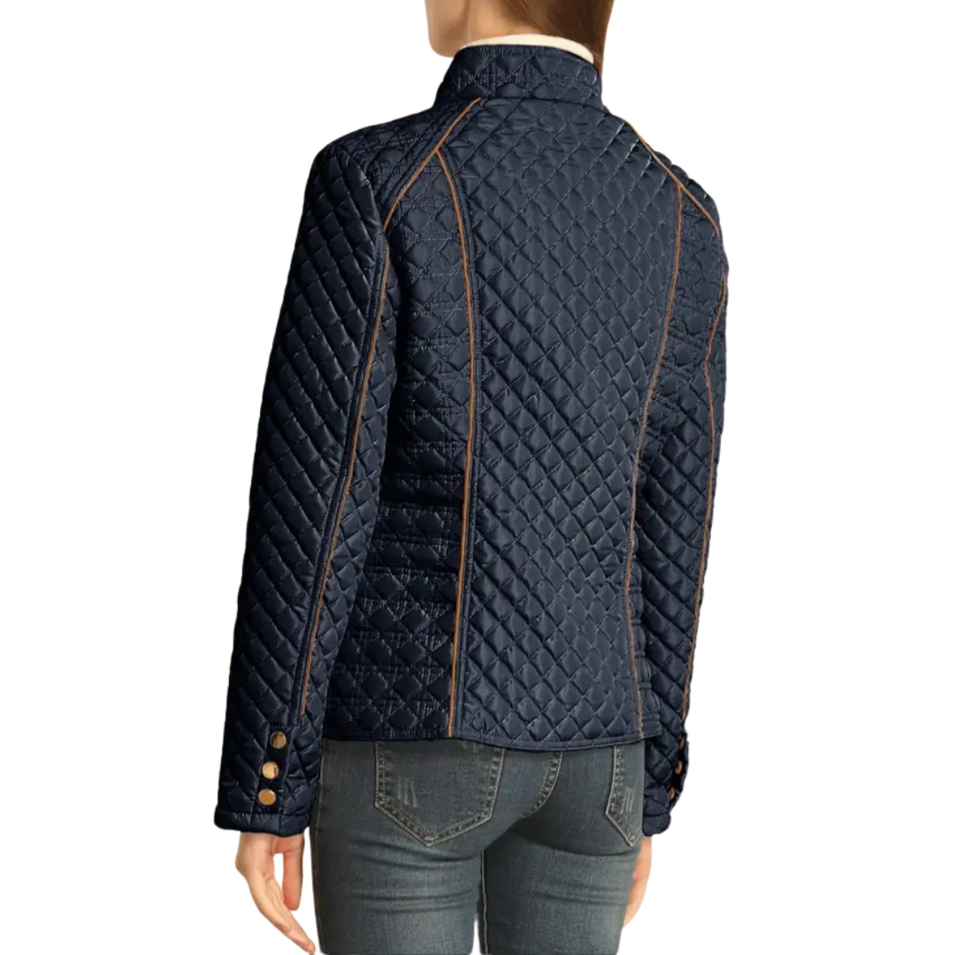 Lara | Lightweight Quilted Stand-Collar Jacket