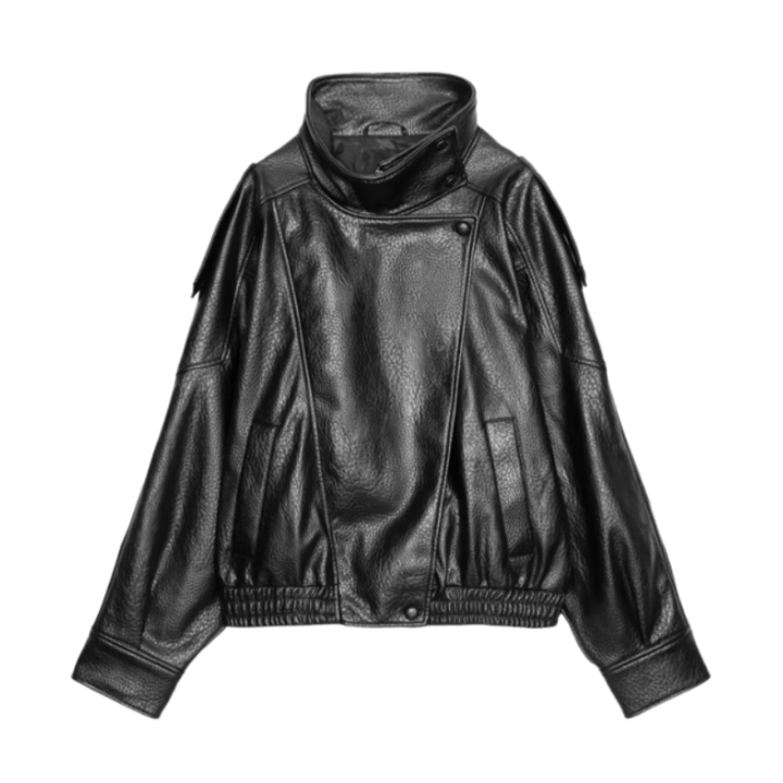 Emily | Stylish Modern Oversized Moto Jacket