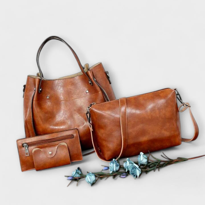 Georgia | 4 piece vintage bag set