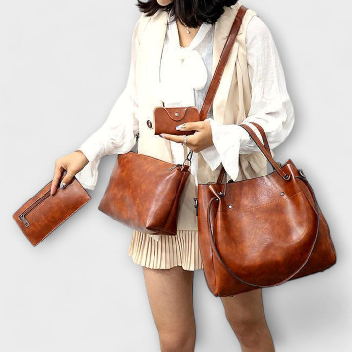 Georgia | 4 piece vintage bag set