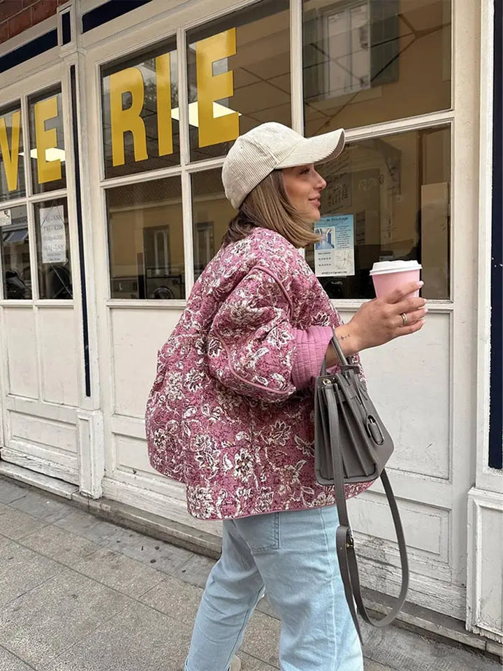 Ella | Trendy Printed Jacket
