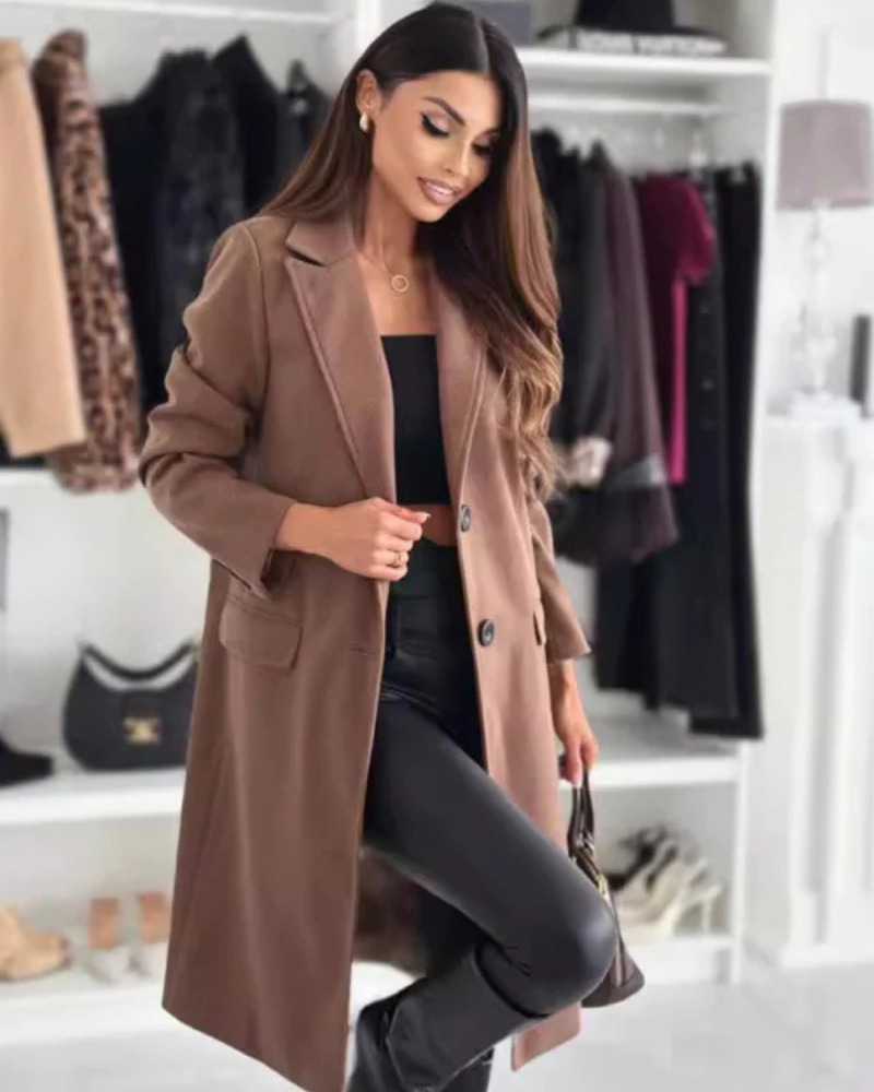 Natalie | Sophisticated Long Coat