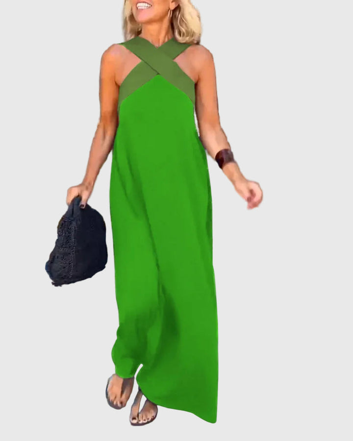Elena | Elegante Maxi Vloeiende Jurk