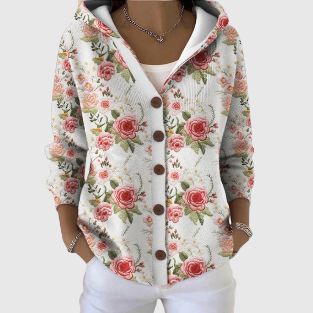 Comfortabele Gebreide Hoodie Cardigan