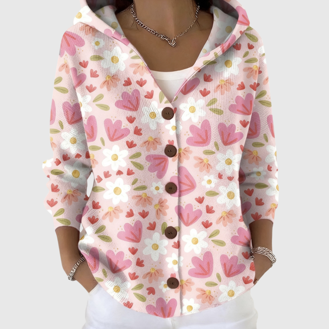 Comfortabele Gebreide Hoodie Cardigan