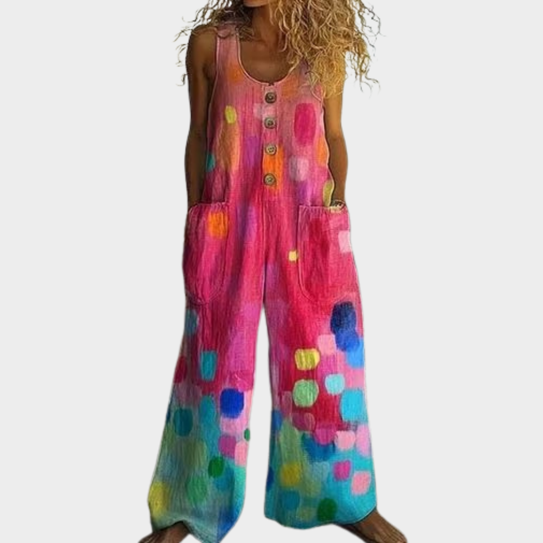 Dorle | Flowy printed jumpsuit