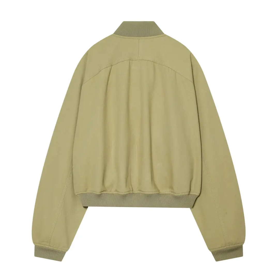 Wendy | Casual Cropped Bomber Jacket