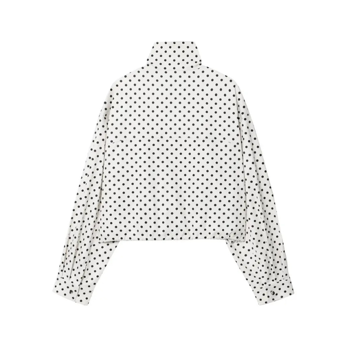 Nicole | Casual Polka Dot Street Jacket