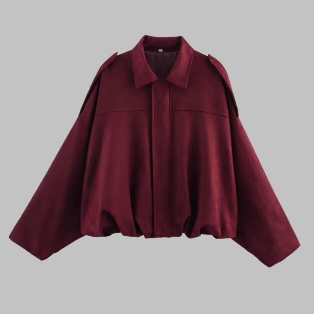 Abigail | Comfy Loose Fit Military Jacket