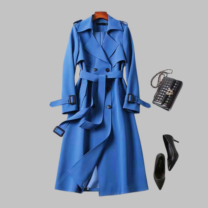 Isabelle | Elegant Knee-Length Loose Fit Coat