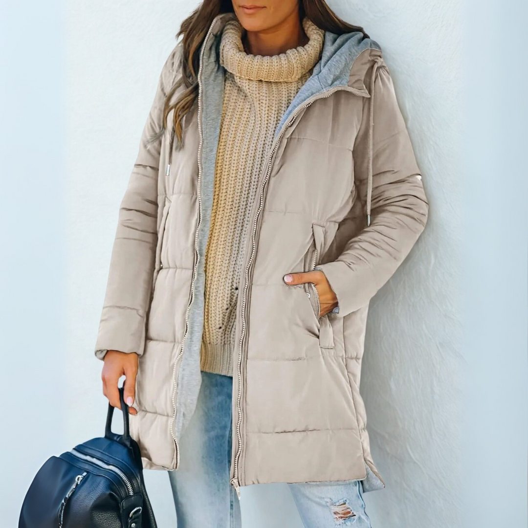 Tessa | Casual Hooded Puffer Down Jacket