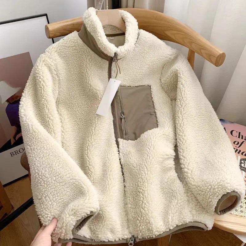 Poppy | Comfy Long Sleeve Zip-Up Plush Winter Jacket