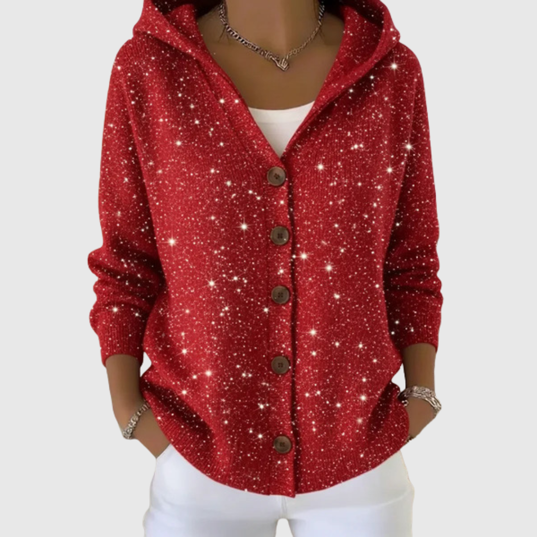 Comfortabele Gebreide Hoodie Cardigan