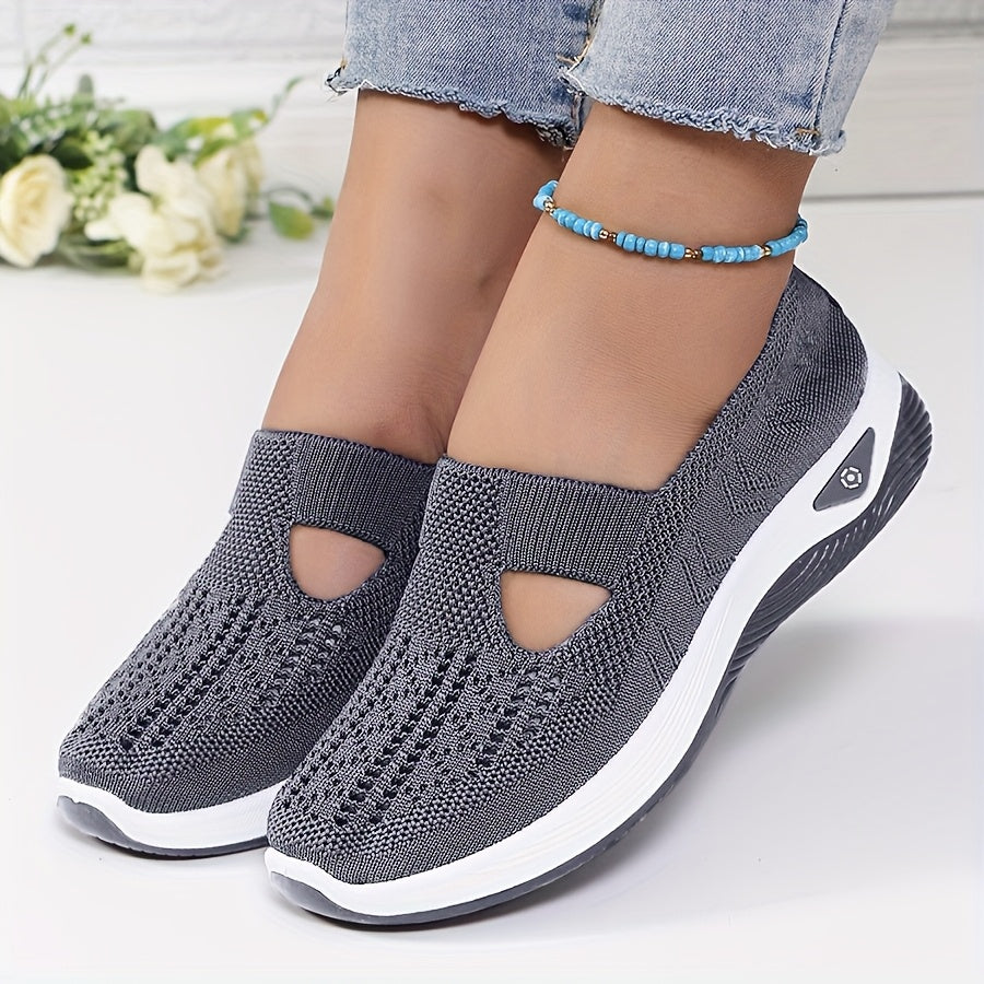 Gemakkelijke instap sneakers met stabiele pasvorm
