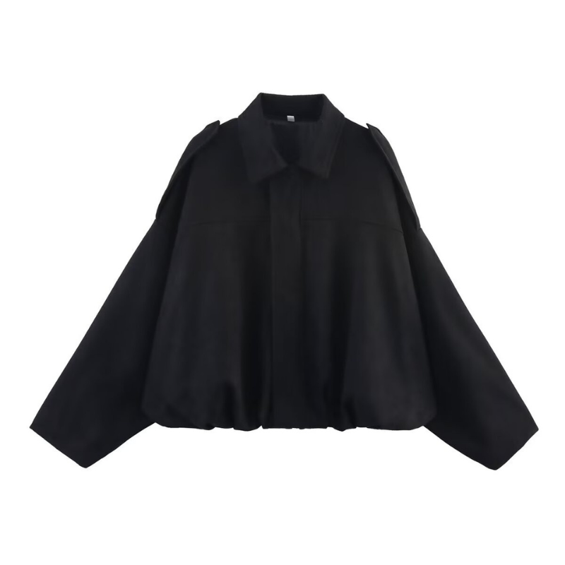 Harper | Chic Cropped Pilot Jacket