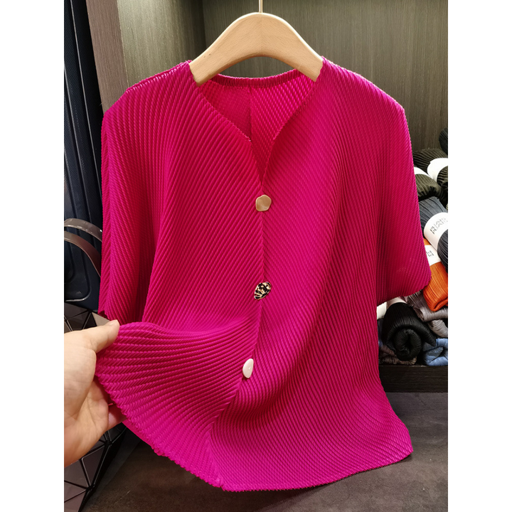 Sienna | Lightweight Round Neck Cardigan Top