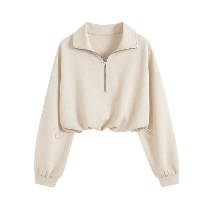 Daisy | Easy Fit Half Zip Transitional Pullover