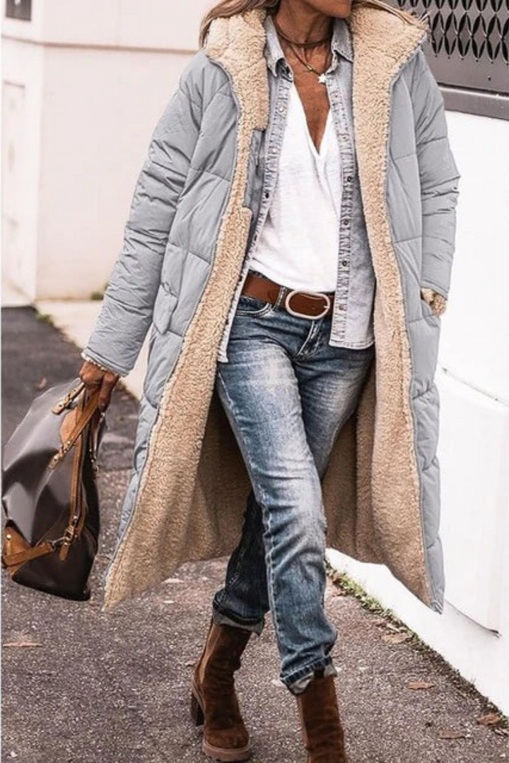 Whitney | Elegant Reversible Coat