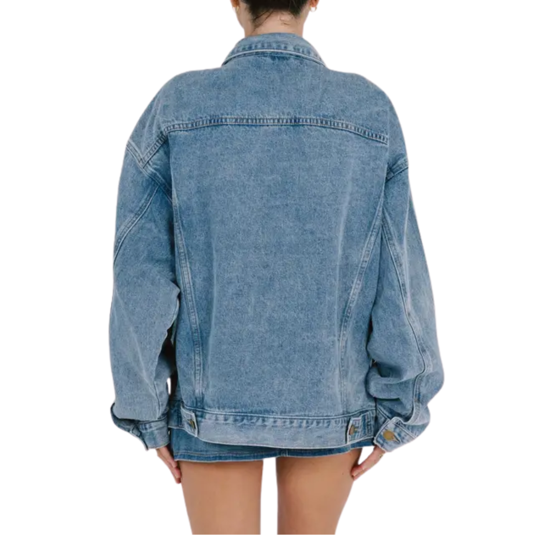 Gabrielle | Relaxed Oversized Denim Jacket