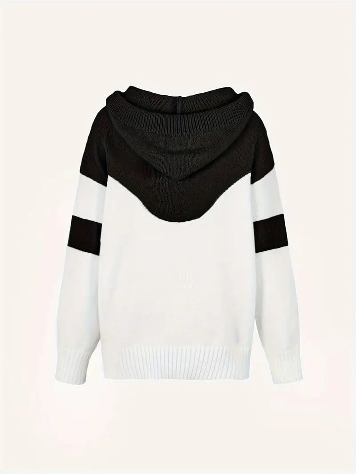 Tessa | Dual-Tone Cosy Hoodie
