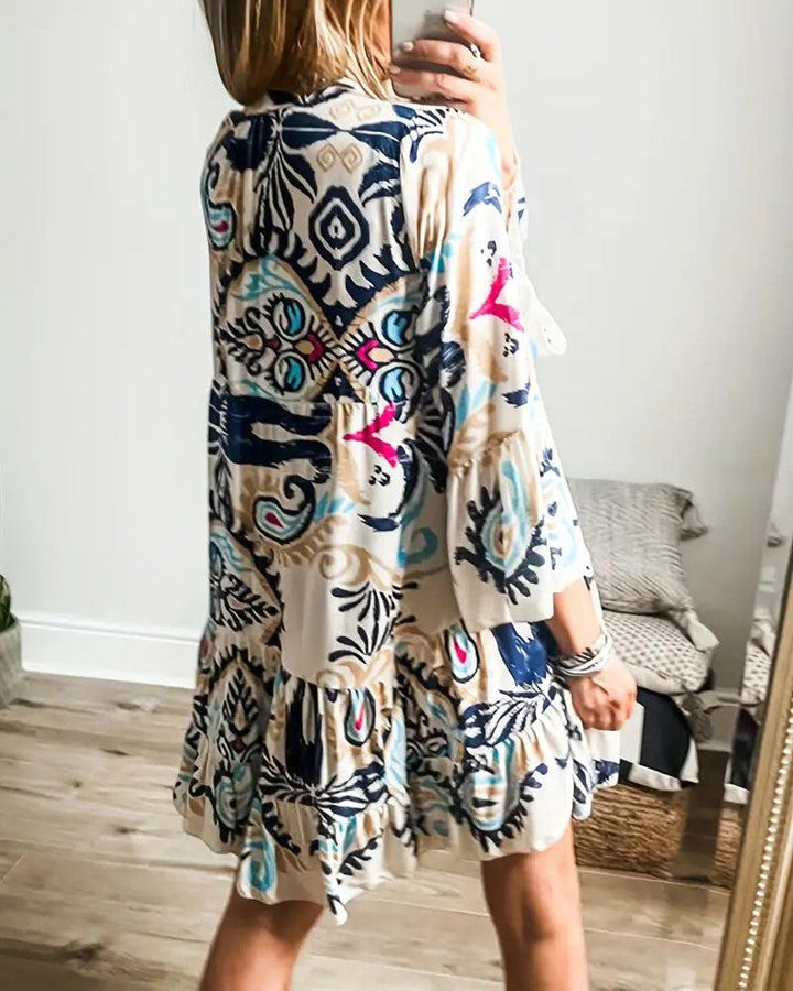 Veronique - Boheemse Tuniekjurk