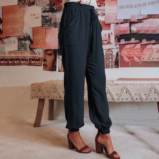 Kaeli – Elegante Joggingbroeken met Touw