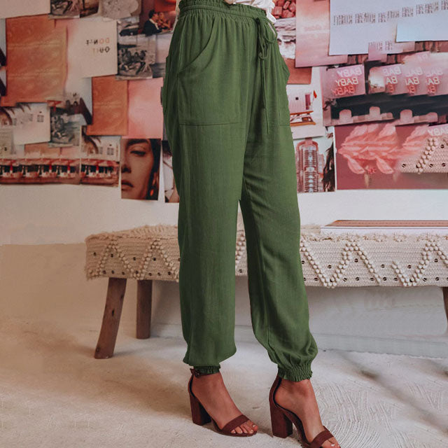 Kaeli – Elegante Joggingbroeken met Touw