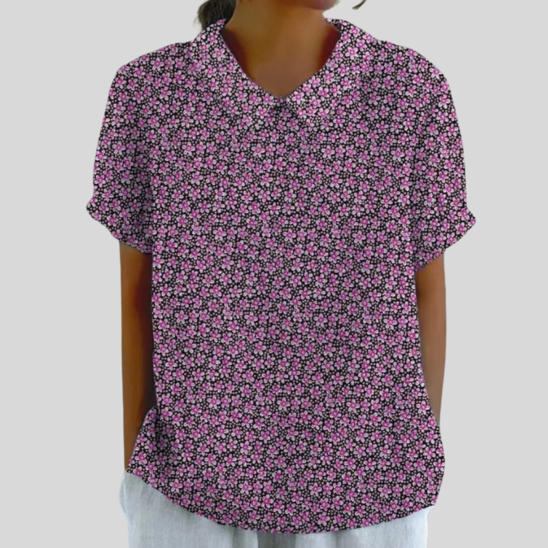 Bloemige Elegante Top