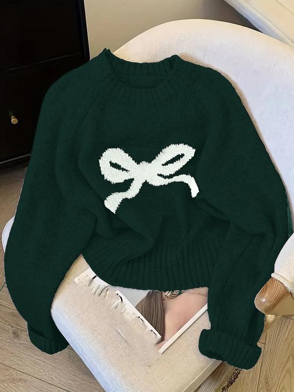 Gabrielle | Elegant Bow Knit Sweater for Fall & Winter Fashion