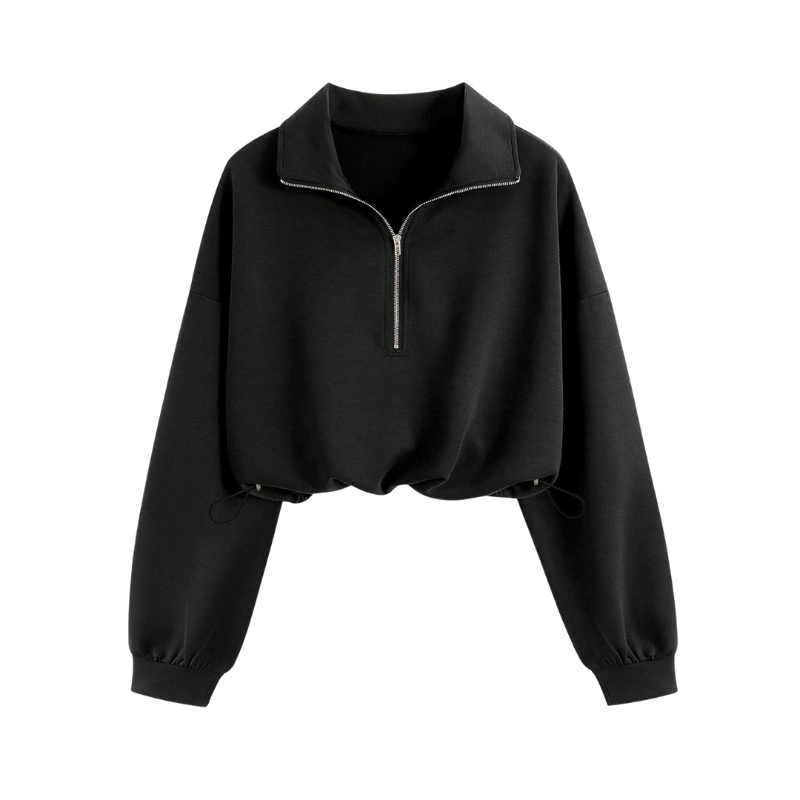 Daisy | Easy Fit Half Zip Transitional Pullover