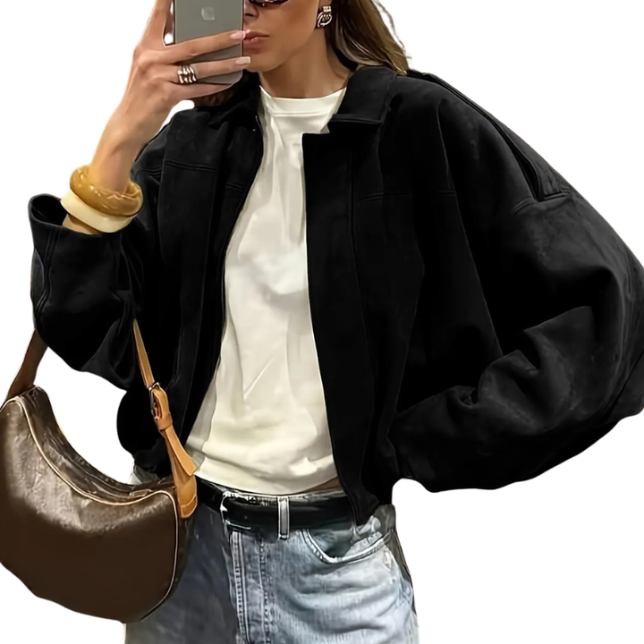 Elsie | Relaxed Fit Military Style Jacket