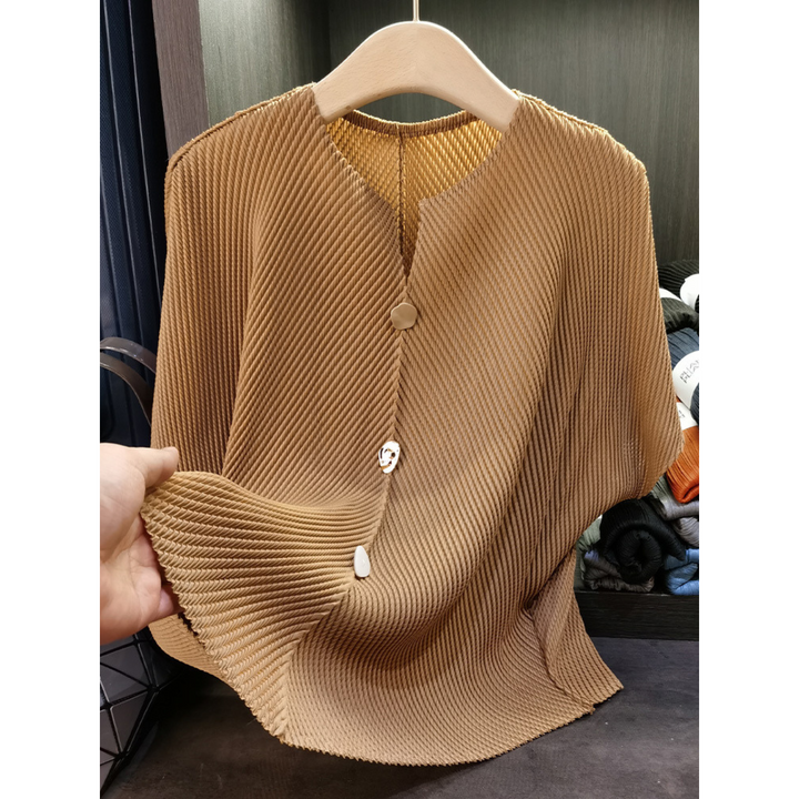 Sienna | Lightweight Round Neck Cardigan Top