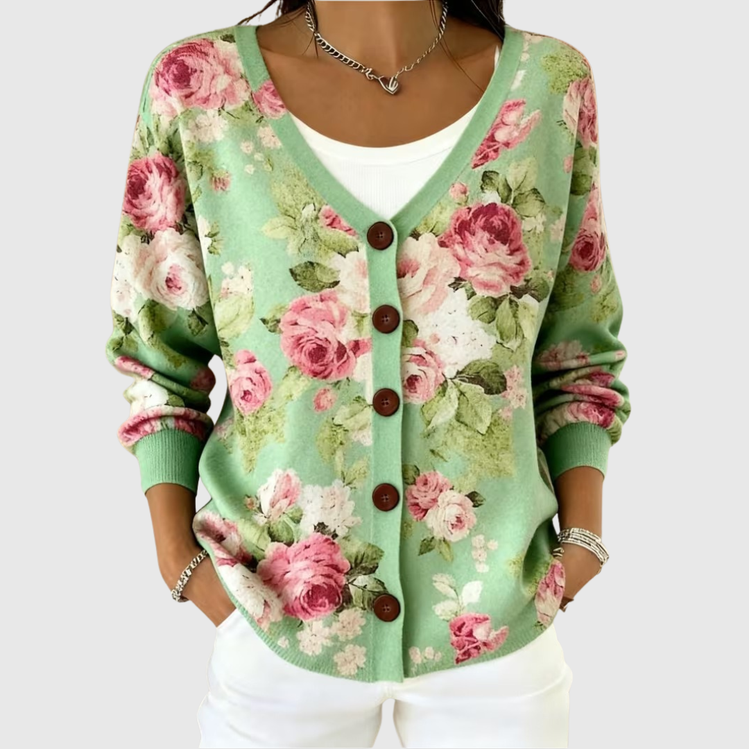 Comfortabele Gebreide Cardigan met Knopen