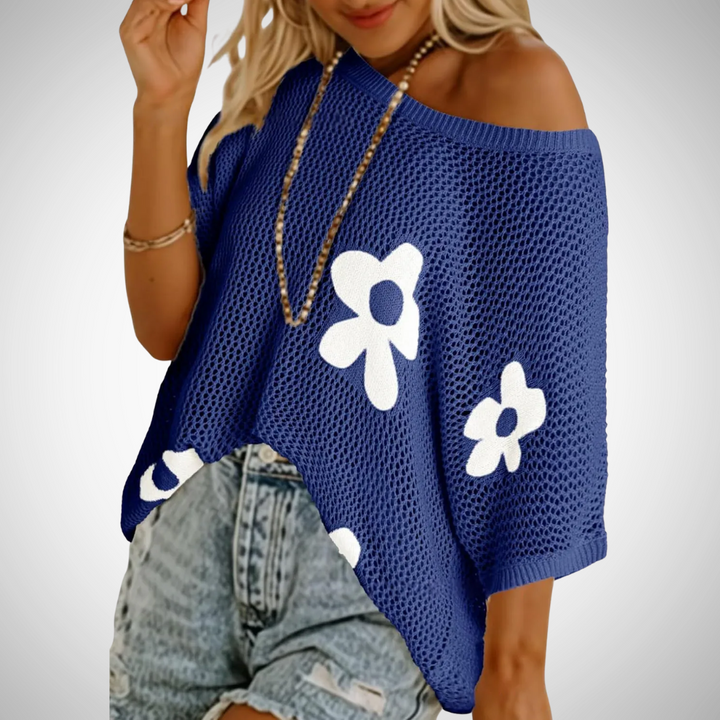 Poppy | Stylish Lightweight Crochet Top