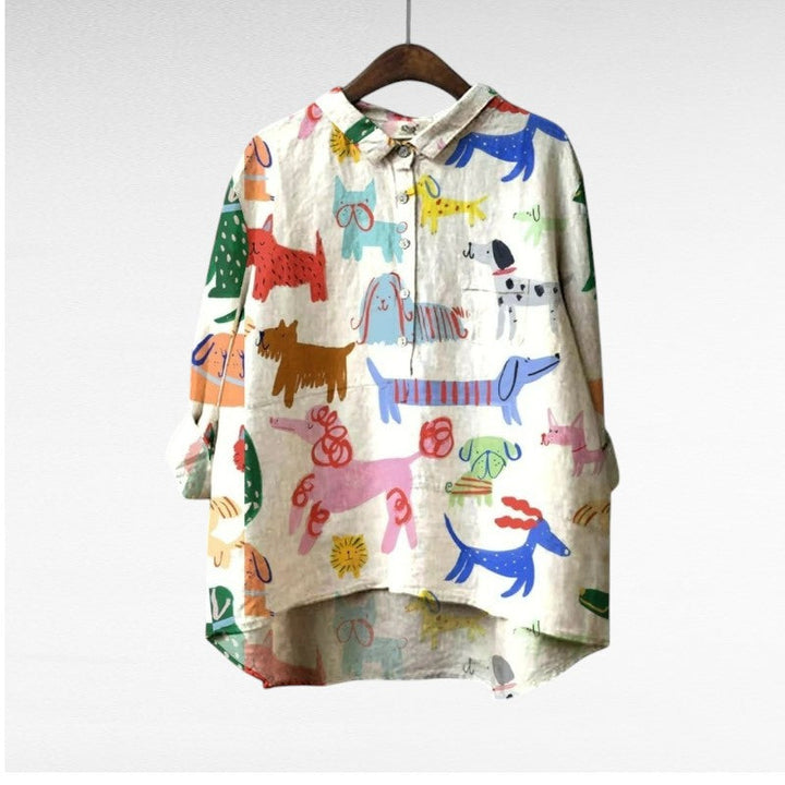 Amélie | Elegante Zom blouse