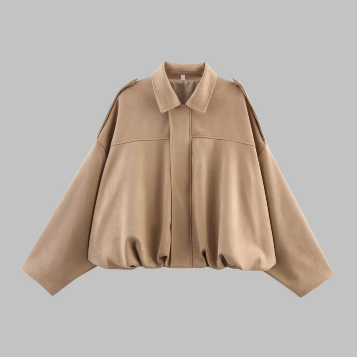 Claire | Comfy Loose Fit Military Jacket