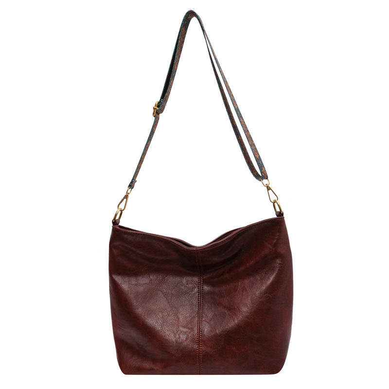 Georgia | Vintage leather shoulder bag